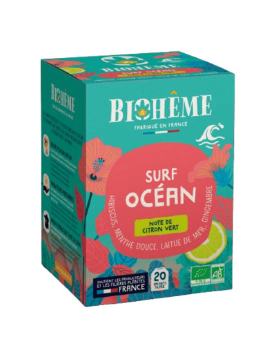 Infusion bio - Surf océan - Biohême