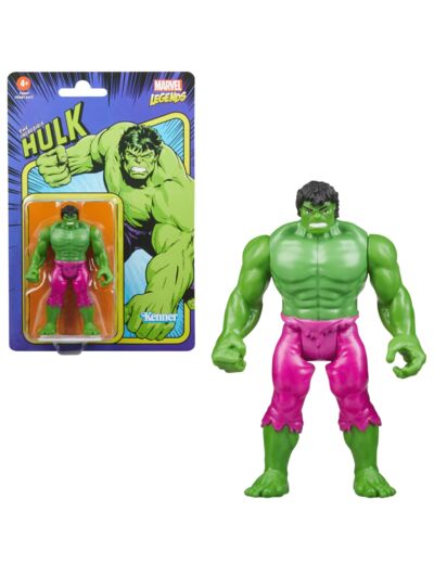 MARVEL - Hulk - Figurine Legends Retro Collection 9cm