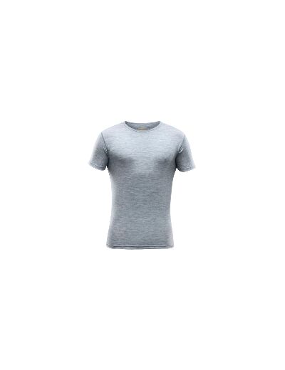 T-Shirt Mérinos Breeze Man 150 Grey Melange DEVOLD