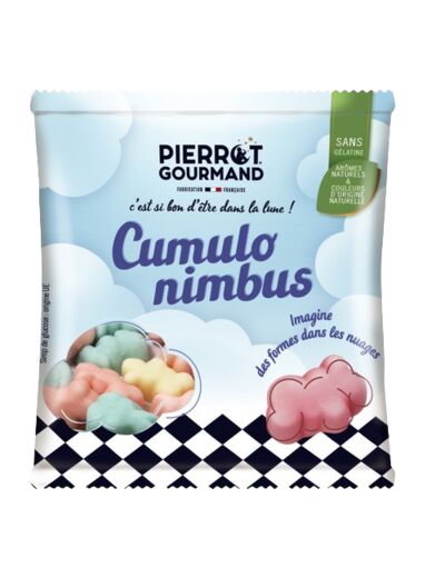 Sachet bonbons - cumulonimbus - Pierrot Gourmand