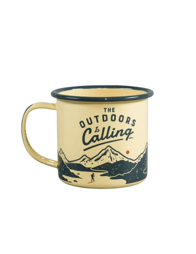 Mug en émail Outdoor is Calling GENTLEMEN'S HARDWARE