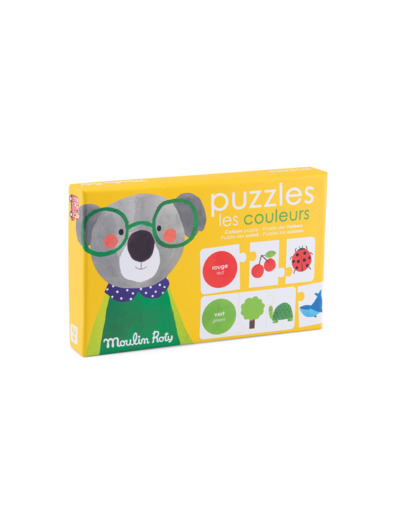 Puzzles les couleurs Les Popipop