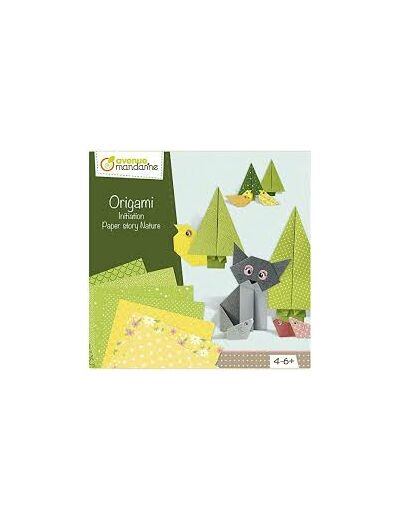 Kit DIY origami initiation - Avenue mandarine