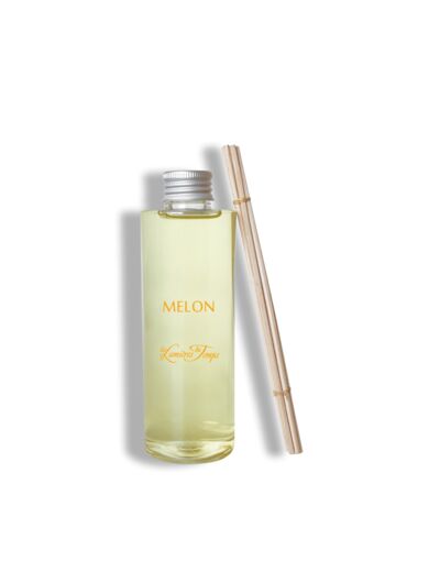 Recharge (Avec Rotins) pour Diffuseur de parfums 200 ml Melon