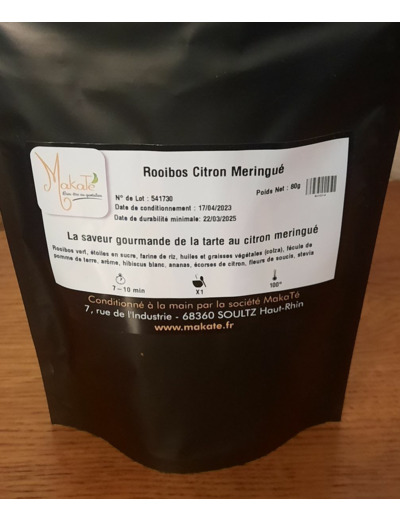 Rooibos Citron Meringué