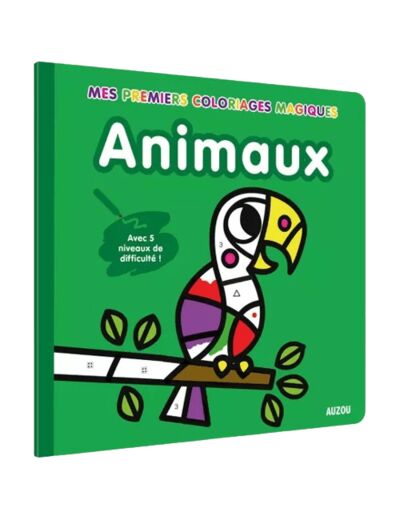 Mes premiers coloriages - coloriages magiques animaux  - Auzou