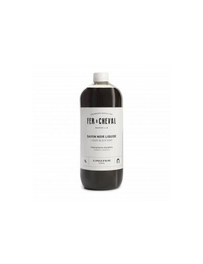 Savon Noir Liquide - 1 l - Made in France - Fer à Cheval