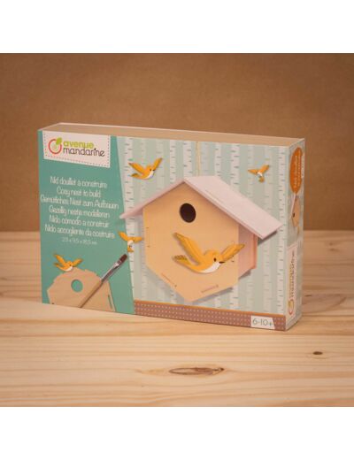 Kit DIY nid oiseaux et insectes - Avenue Mandarine