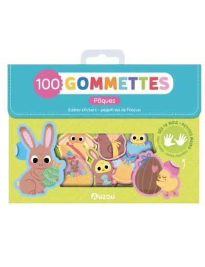 100 gommettes - Pâques - Auzou