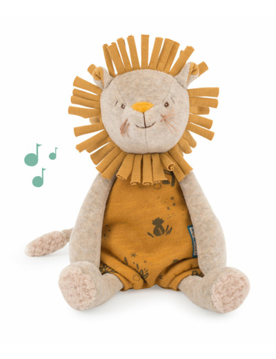 POUPEE MUSIQUE LION SOUS MON BAOBAB