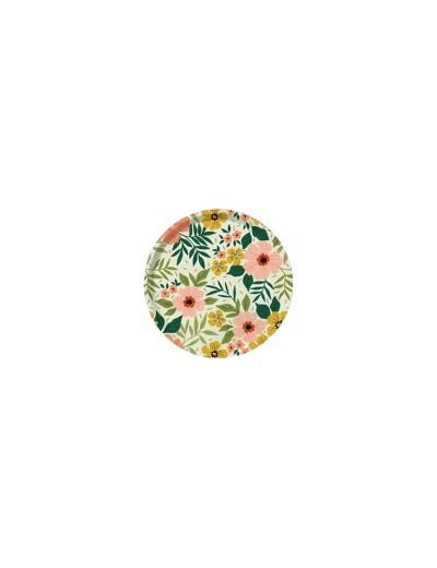 Plateau rond en bouleau Ø 38 cm - Floraison - Maison Joliette