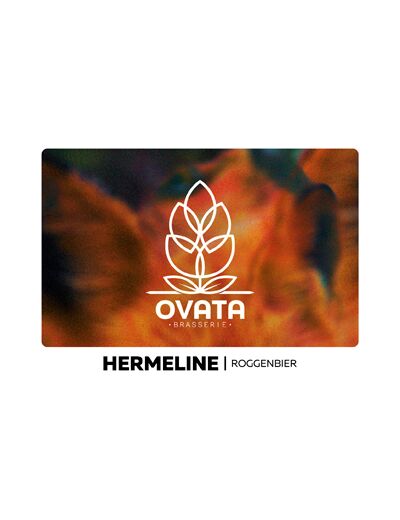 Bière Hermeline - 33 cl - Brasserie Ovata