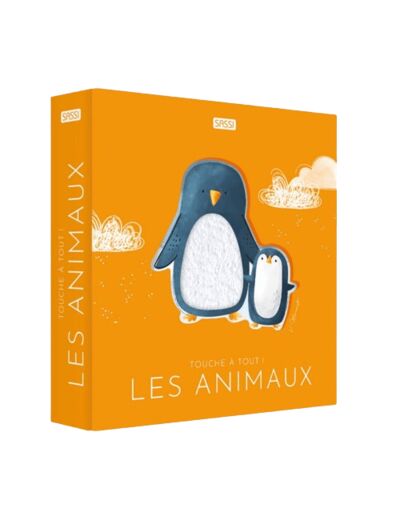 Livre touche à tout mini - Les animaux - Sassi