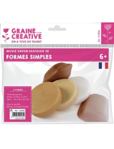 Moule savons forme simple - Graine créative