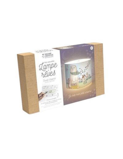 Coffret lampe à rêves à personnaliser - Graine créative