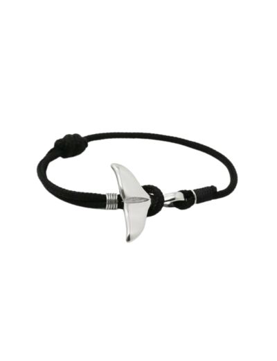 Bracelet baleine - noir - Monzémaré