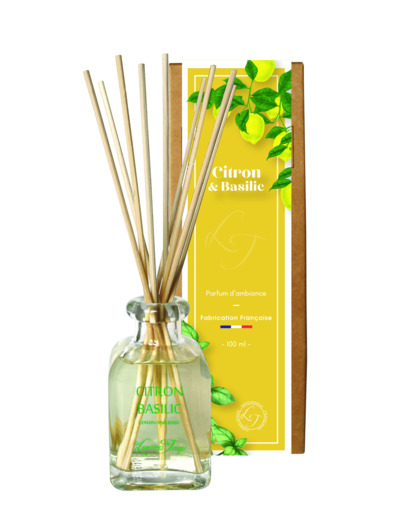 Parfumeur Quadra 100 ml (boîte) Duo Citron & Basilic