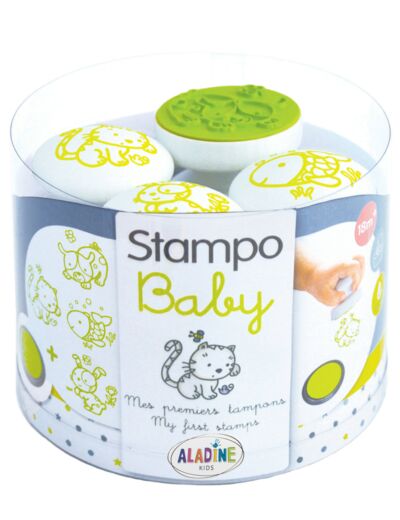 Tampons - Stampo baby animaux familiers - Aladine