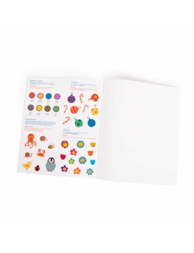 FR-EN - Imagier stickers Les Popipop - 28 pages