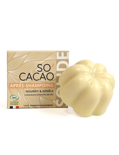 Après shampoing solide - so'cacao - 45g -Propos nature
