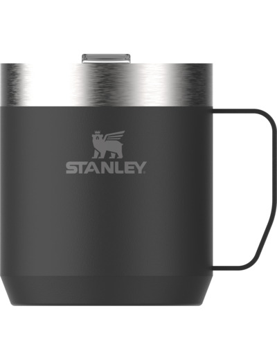 CLASSIC LEGENDARY CAMP MUG 0.35L - Matte Black Pebble STANLEY