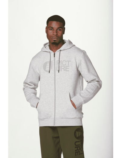 Sweat à capuche homme Basement flock zip hoodie