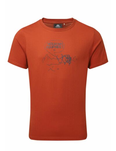 T-Shirt Homme Yorik Red Rock MOUNTAIN EQUIPMENT