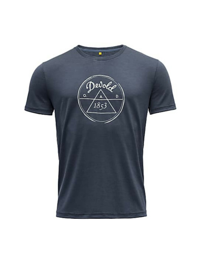 T-Shirt Mérinos 1853 Man Tee Night DEVOLD