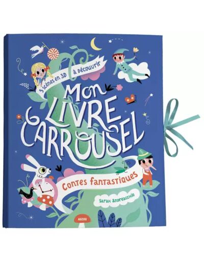 Mon livre carrousel - contes fantastiques - livre - Auzou