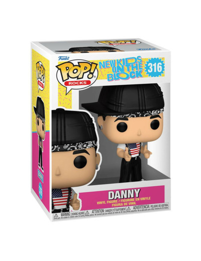 New Kids on the Block POP! Rocks Vinyl Figurine Danny 9 cm