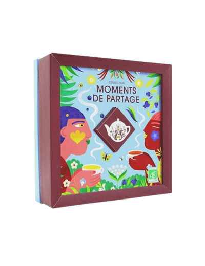 Coffret Moments de Partage Bio 32 sachets - English tea shop