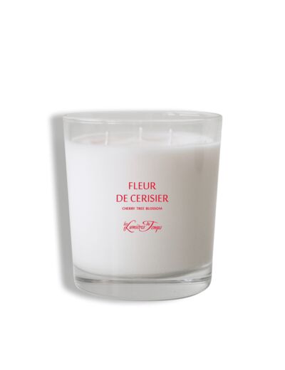 Bougie Végétale 350 g Fleur de Cerisier