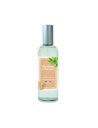 Spray d'Ambiance 100 ml Duo Thé Blanc & Gingembre