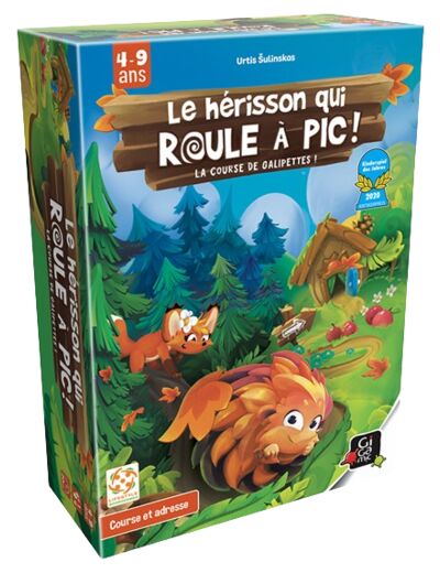 Jeu de société - Le hérisson qui roule à pic - Gigamic