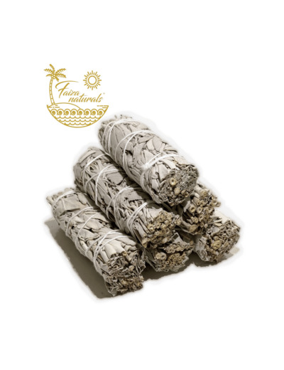 Bundles de sauge blanche de Californie 10,2 cm FAIZA NATURALS