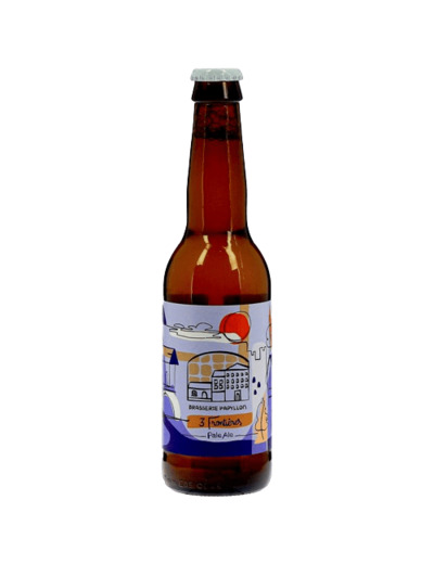 Bière 3 frontières 33cl - Brasserie papyllon