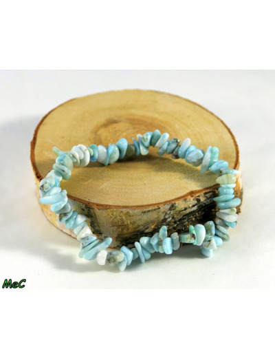 Bracelet baroque larimar