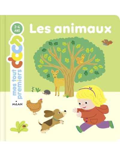 Livre mes tout premiers docs - les animaux - Milan