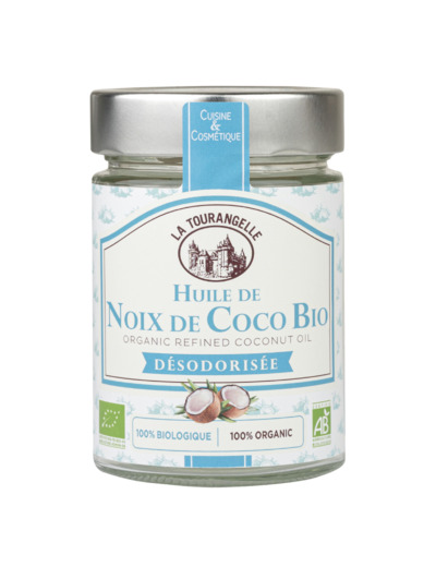 Huile de Noix de Coco Désodorisée bio - La Tourangelle