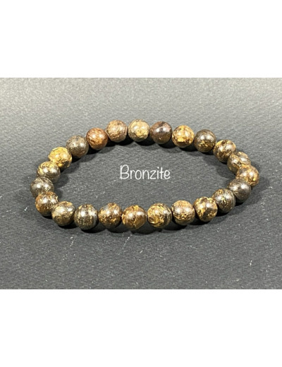 Bracelet Bronzite 8mm