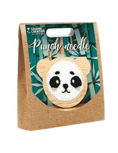 Punch needle panda - Graine créative