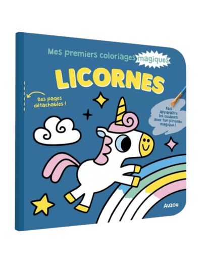 Mes premiers coloriages - licornes - Auzou