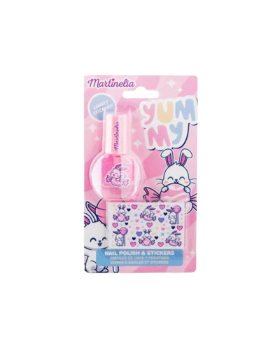 Set vernis pour enfants - Stickers yummy - Martinelia