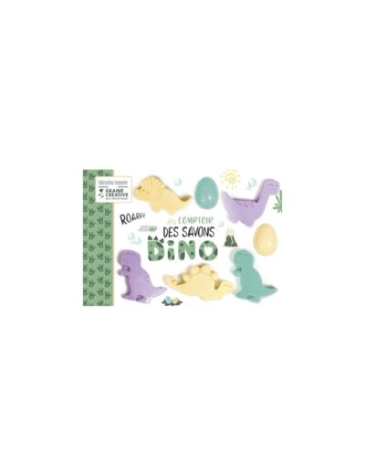 Coffret comptoir des savons dinosaures - Graine Créative