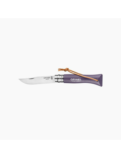 Couteau N°6 Baroudeur Violet gris OPINEL