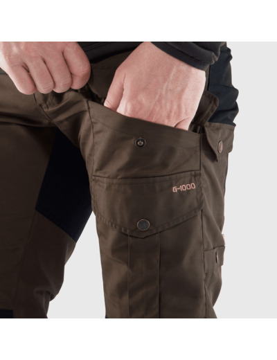 Pantalon de Trekking Homme Vidda Pro Regular Dark Olive FJÄLLRÄVEN