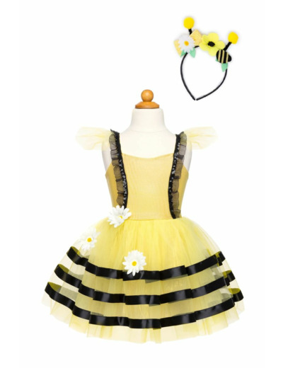 Robe D'Abeille Avec Coiffe 3-4 Ans