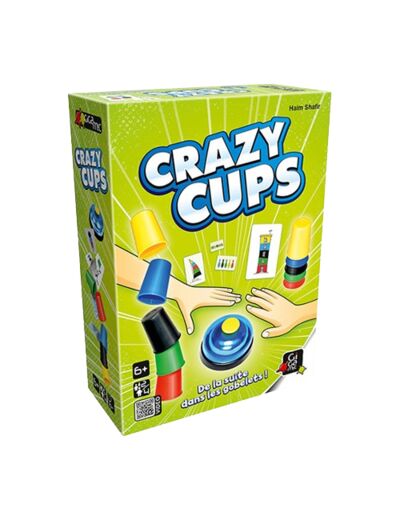 Jeu de société - Crazy cups - Gigamic