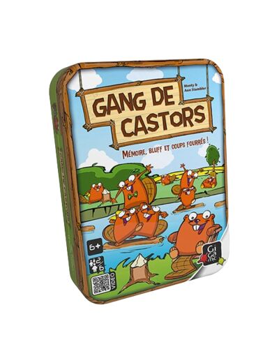 Jeu de carte - Gang de castors - Gigamic