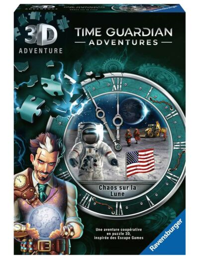 Puzzle 3D - Time Guardian Adventures - Chaos sur la lune